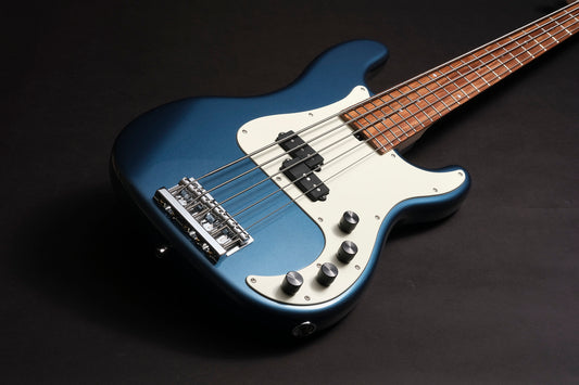 Sadowsky P-Bass Bass Freaks Ltd 5 - Dark Lake Placid Blue