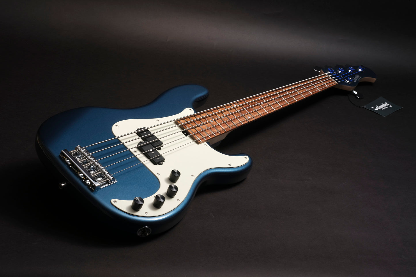 Sadowsky P-Bass Bass Freaks Ltd 5 - Dark Lake Placid Blue