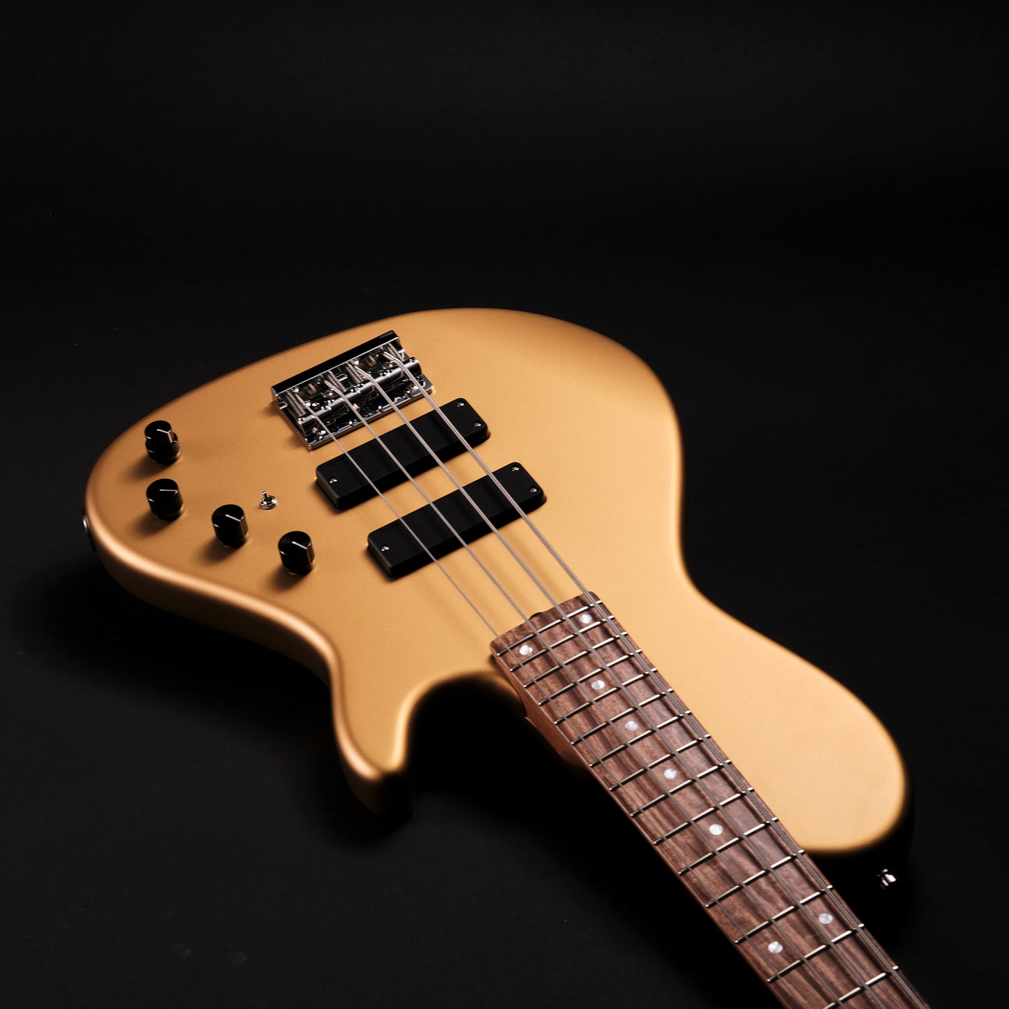 Sadowsky MasterBuilt Singlecut 4 - Solid Firemist Gold Satin