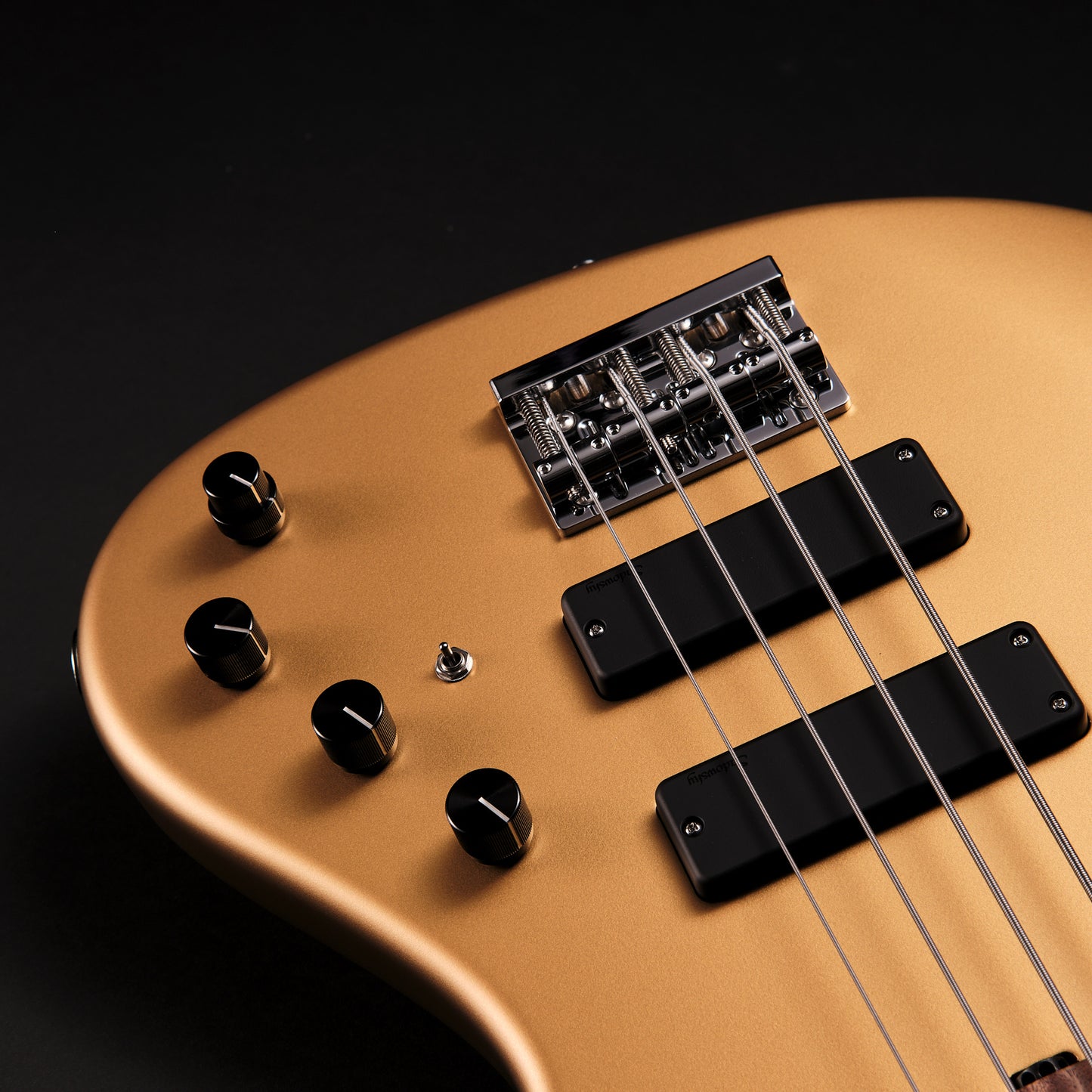 Sadowsky MasterBuilt Singlecut 4 - Solid Firemist Gold Satin