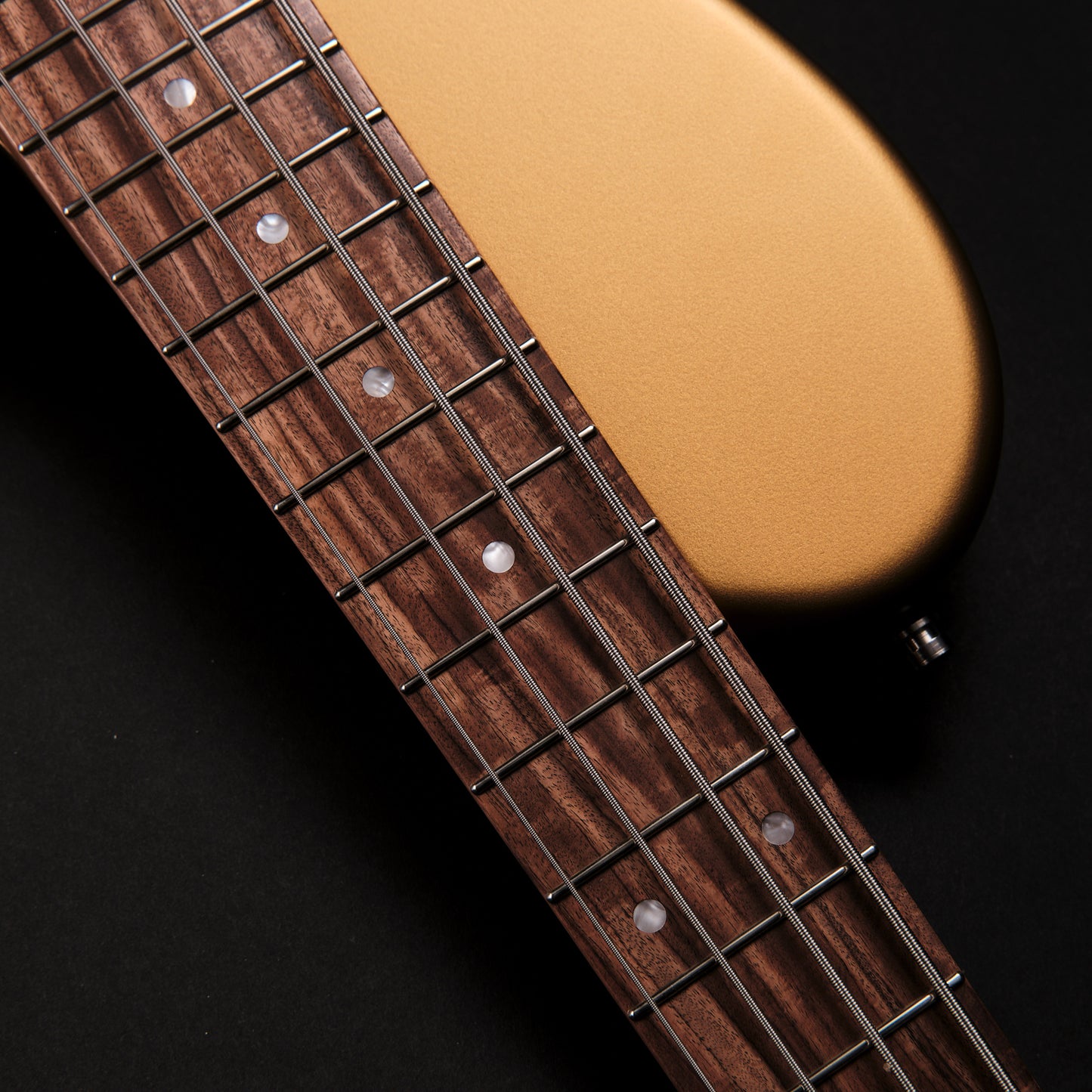 Sadowsky MasterBuilt Singlecut 4 - Solid Firemist Gold Satin