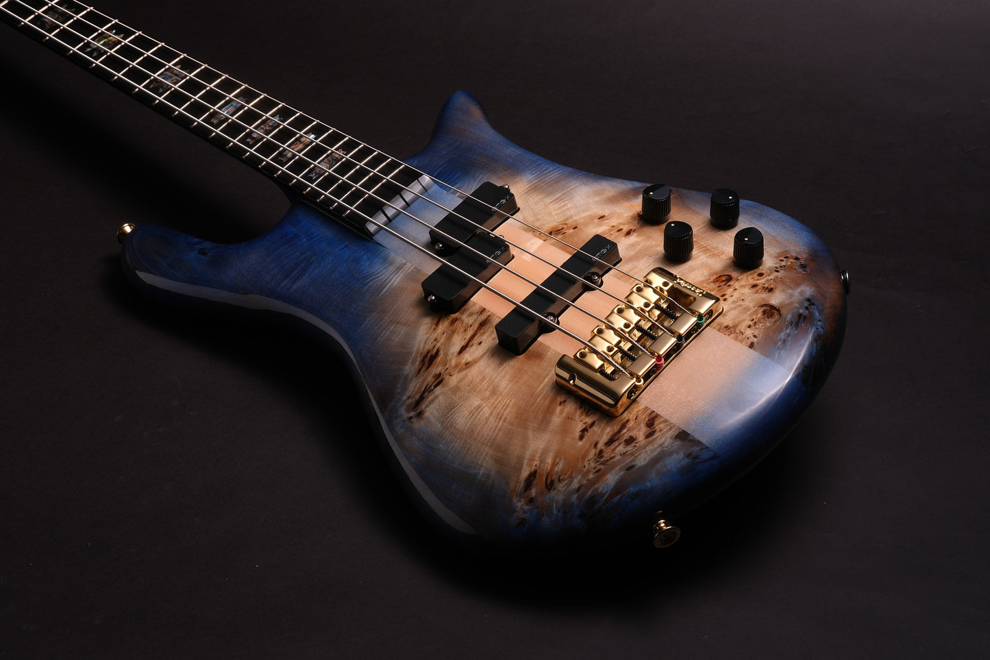 Spector Euro 4 CST LTD - Natural Blue Burst Gloss
