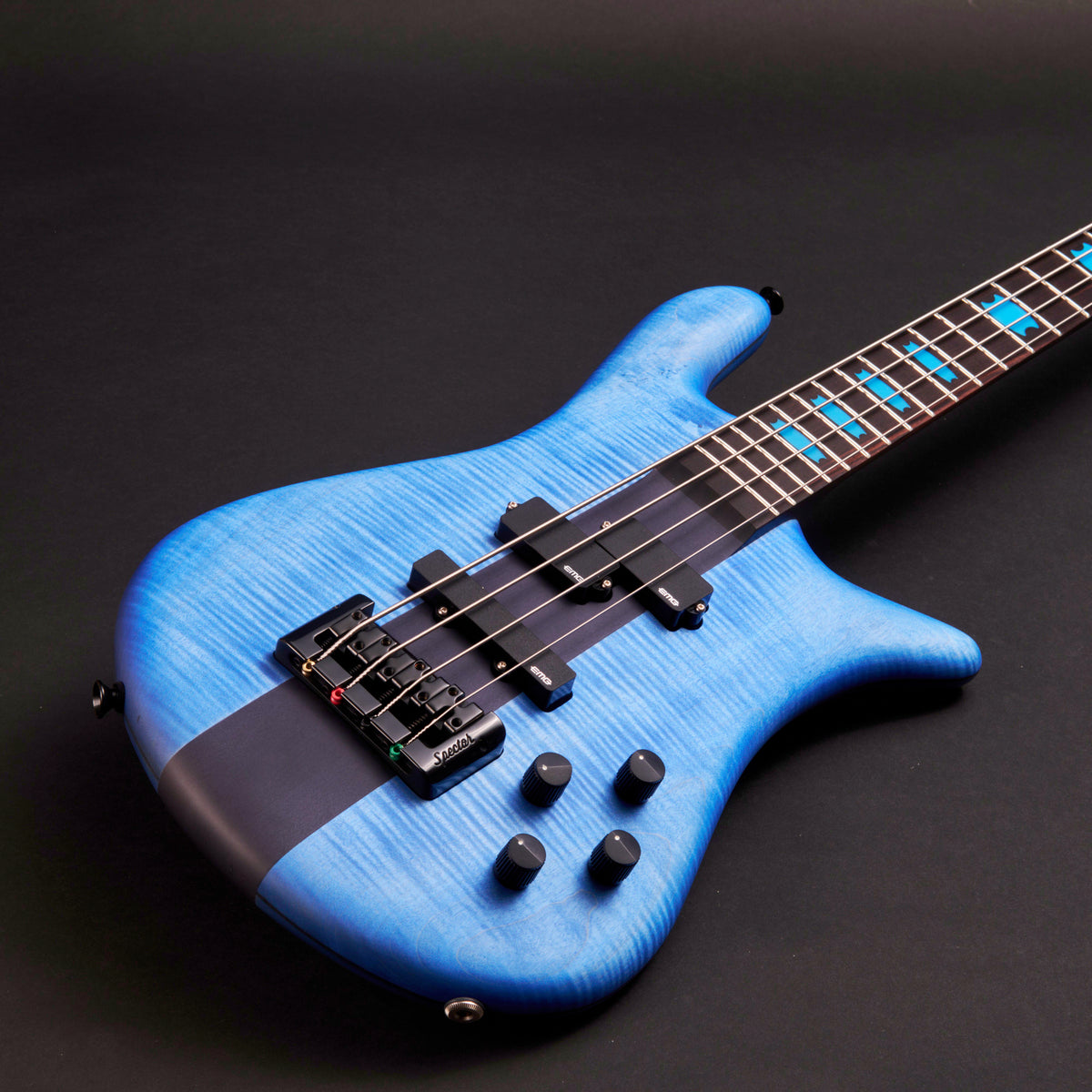 Spector Euro 4 LX Hyper Blue Matte 4-string bass at Bass Freaks