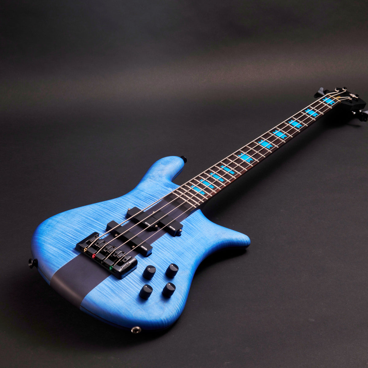 Spector Euro 4 LX Hyper Blue Matte 4-string bass at Bass Freaks