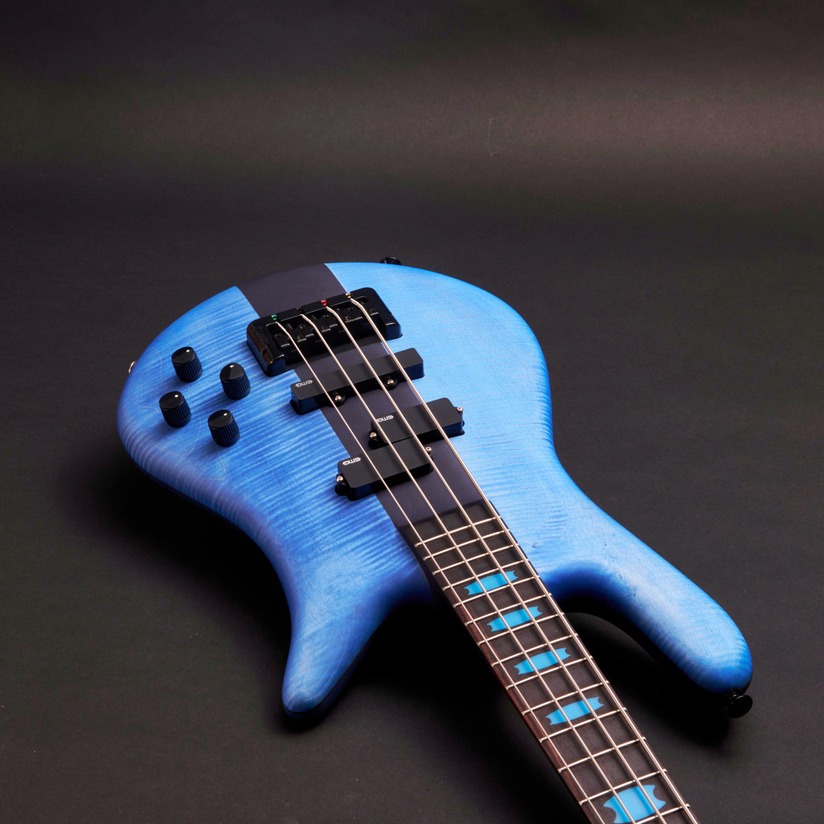 Spector Euro 4 LX Hyper Blue Matte 4-string bass at Bass Freaks