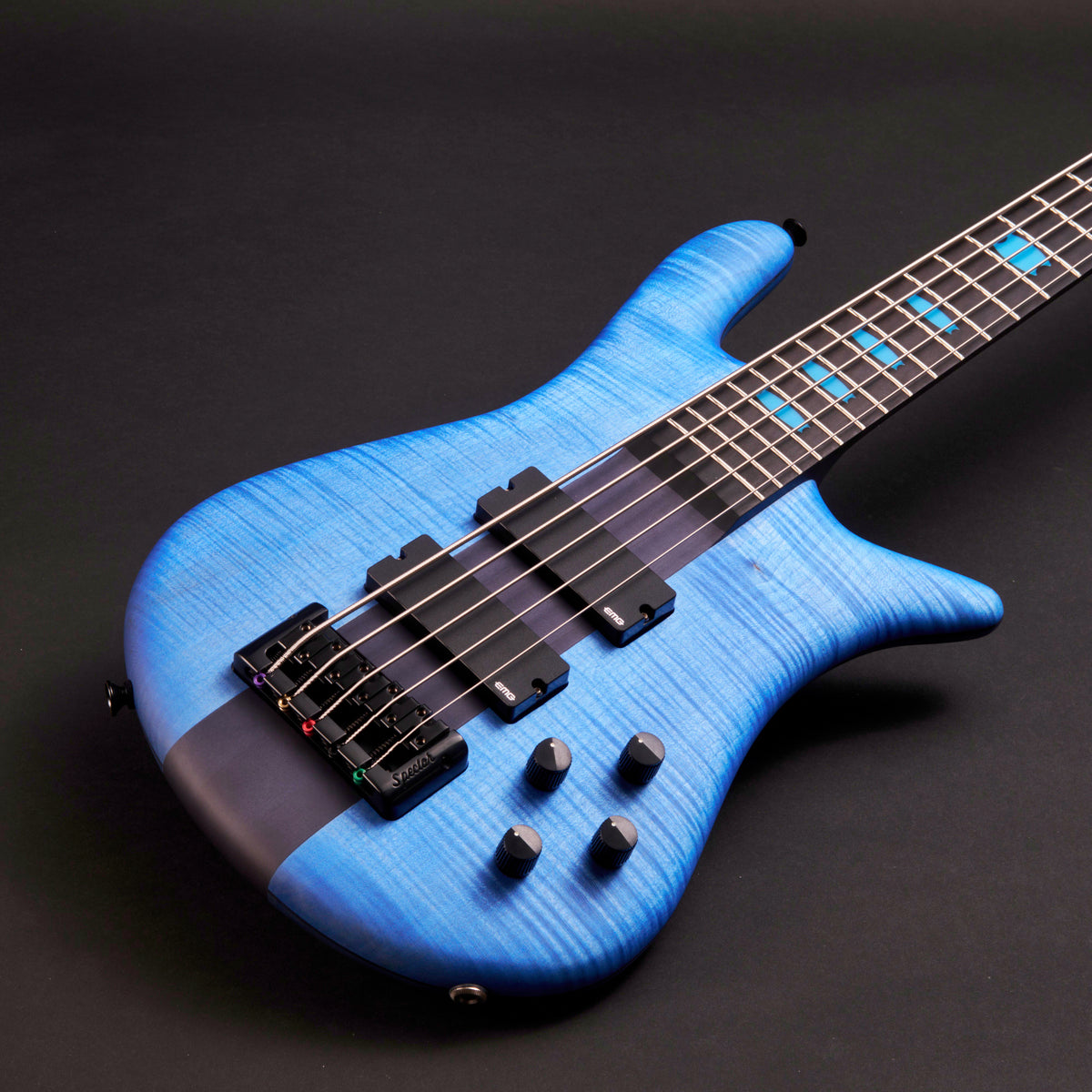 Spector Euro 5 LX Hyper Blue Matte 5-string bass at Bass Freaks