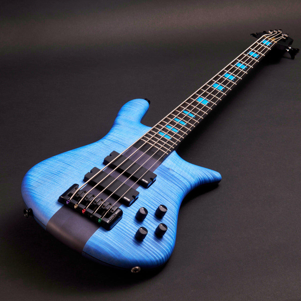 Spector Euro 5 LX Hyper Blue Matte 5-string bass at Bass Freaks