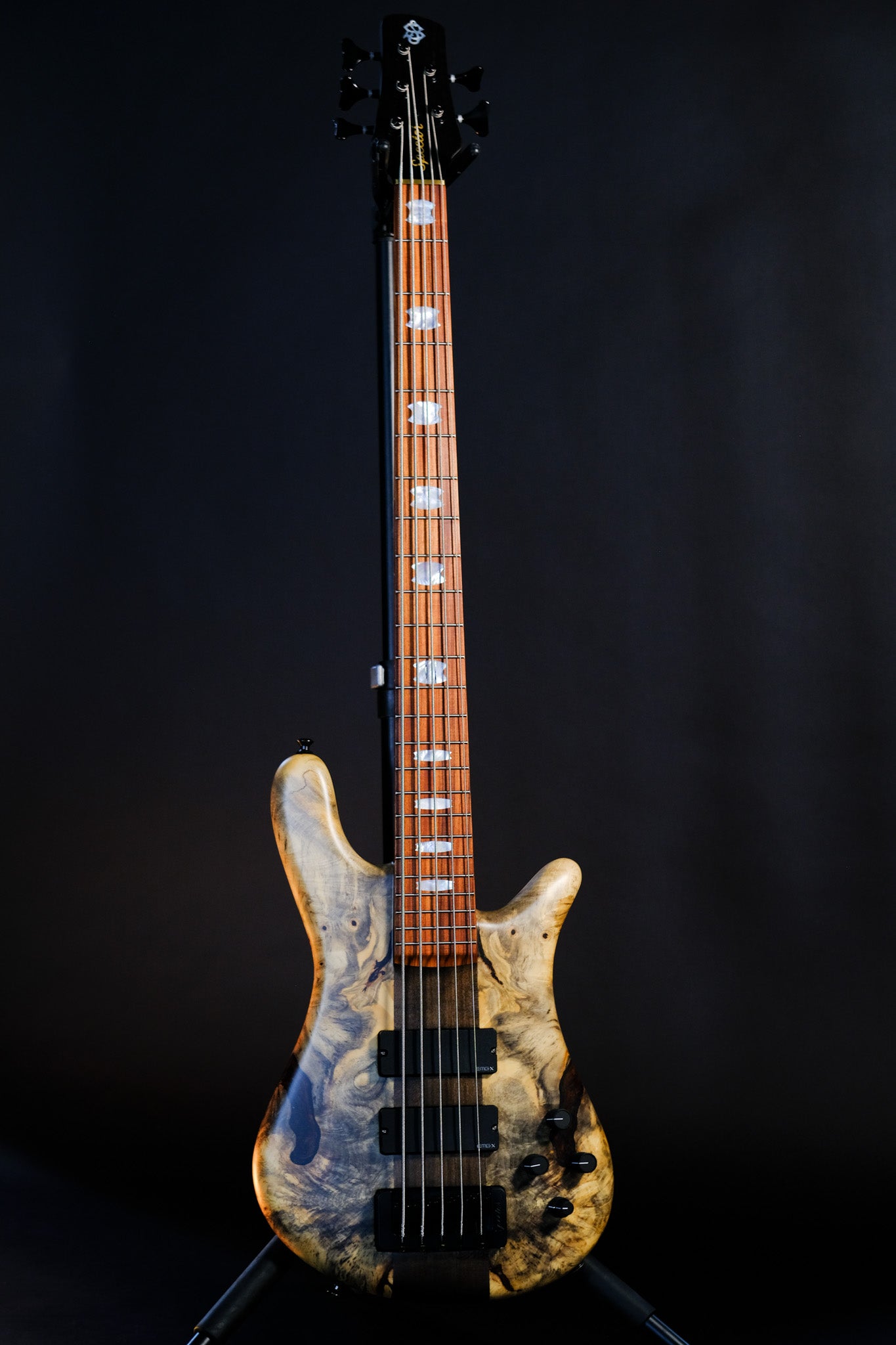 Spector USA NS-5 Neck-Thru - Buckeye Burl