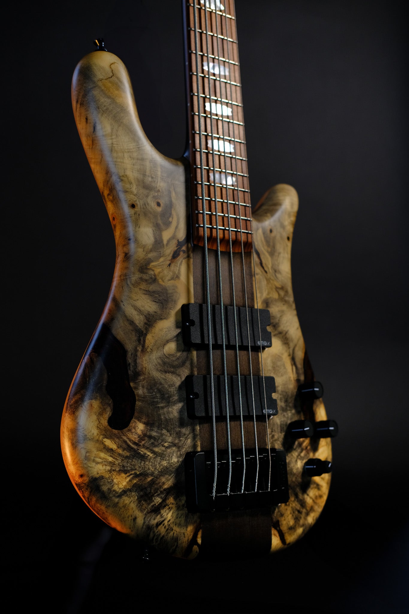 Spector USA NS-5 Neck-Thru - Buckeye Burl