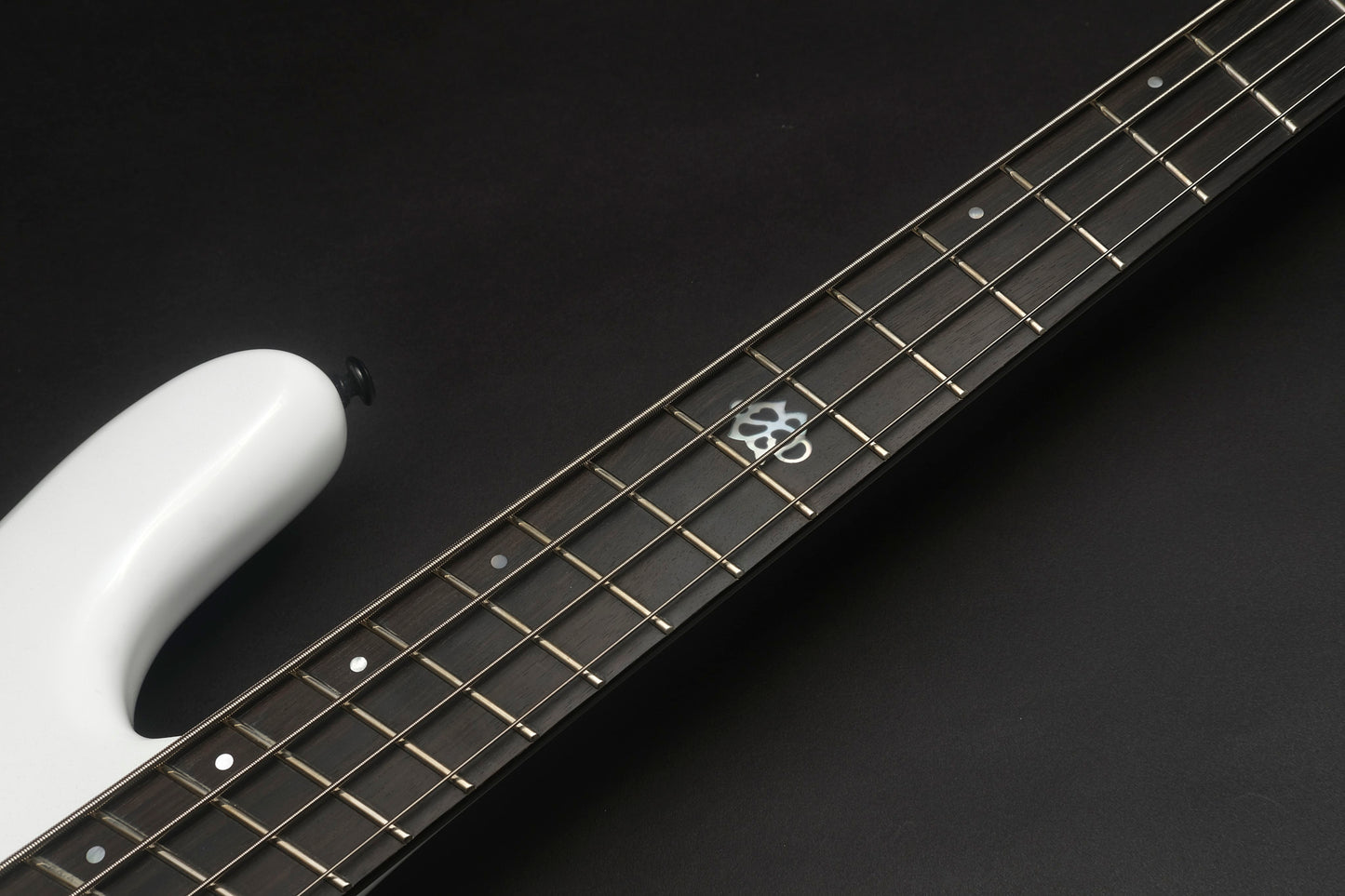 Spector NS Dimension HP 4 - White Sparkle Gloss