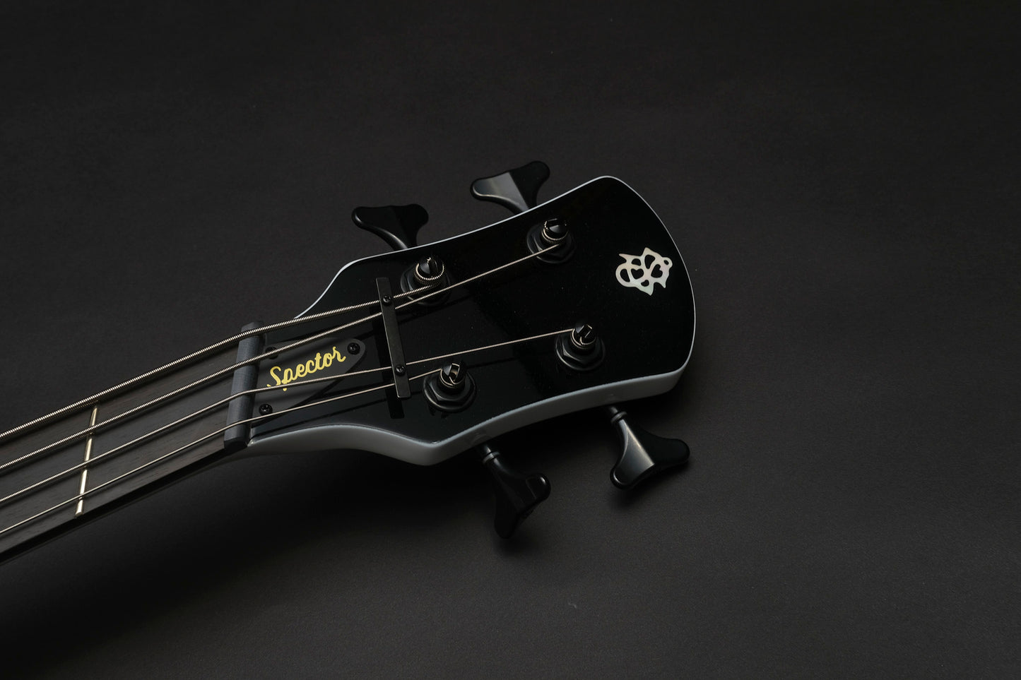 Spector NS Dimension HP 4 - White Sparkle Gloss