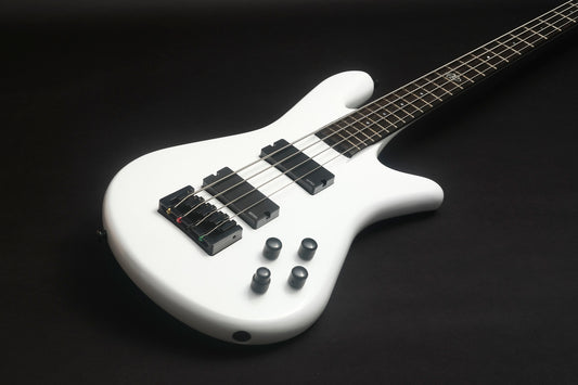 Spector NS Ethos HP 4 - White Sparkle Gloss