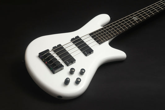 Spector NS Ethos HP 5 - White Sparkle Gloss