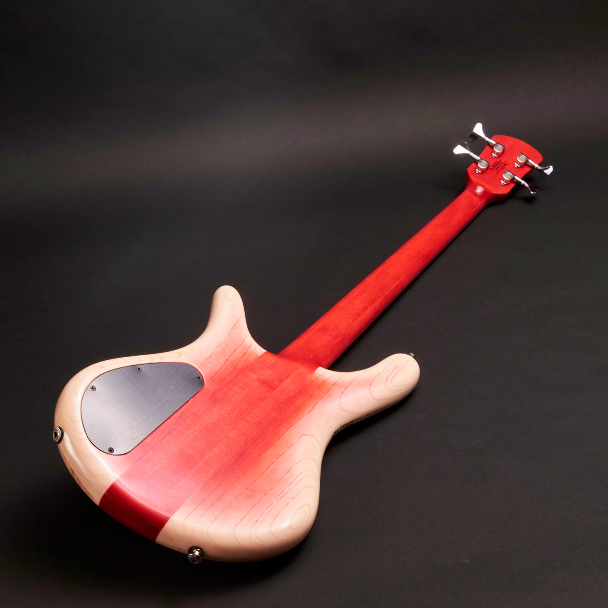 Spector USA NS-2 Neck-Thru Red to White Reverse Burst 4-string bass at Bass Freaks