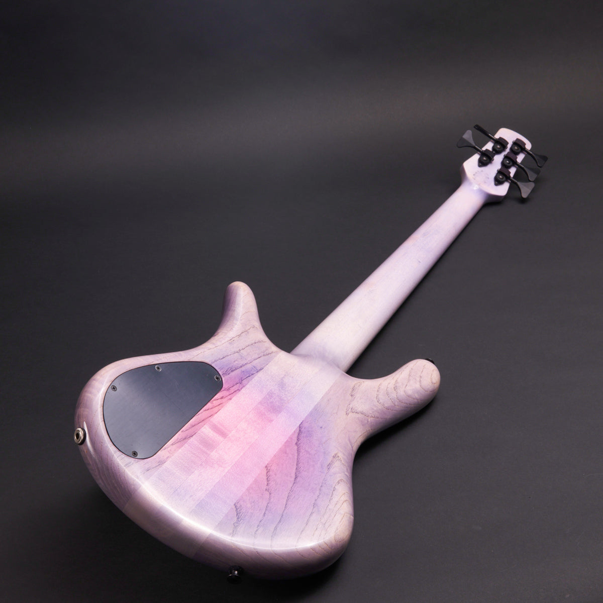 Spector USA NS-5 Neck-Thru Custom Purple Burst 5-string bass at Bass Freaks