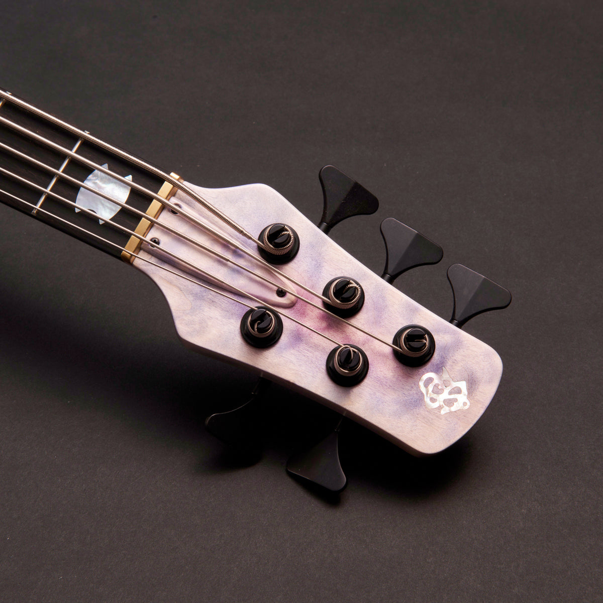 Spector USA NS-5 Neck-Thru Custom Purple Burst 5-string bass at Bass Freaks