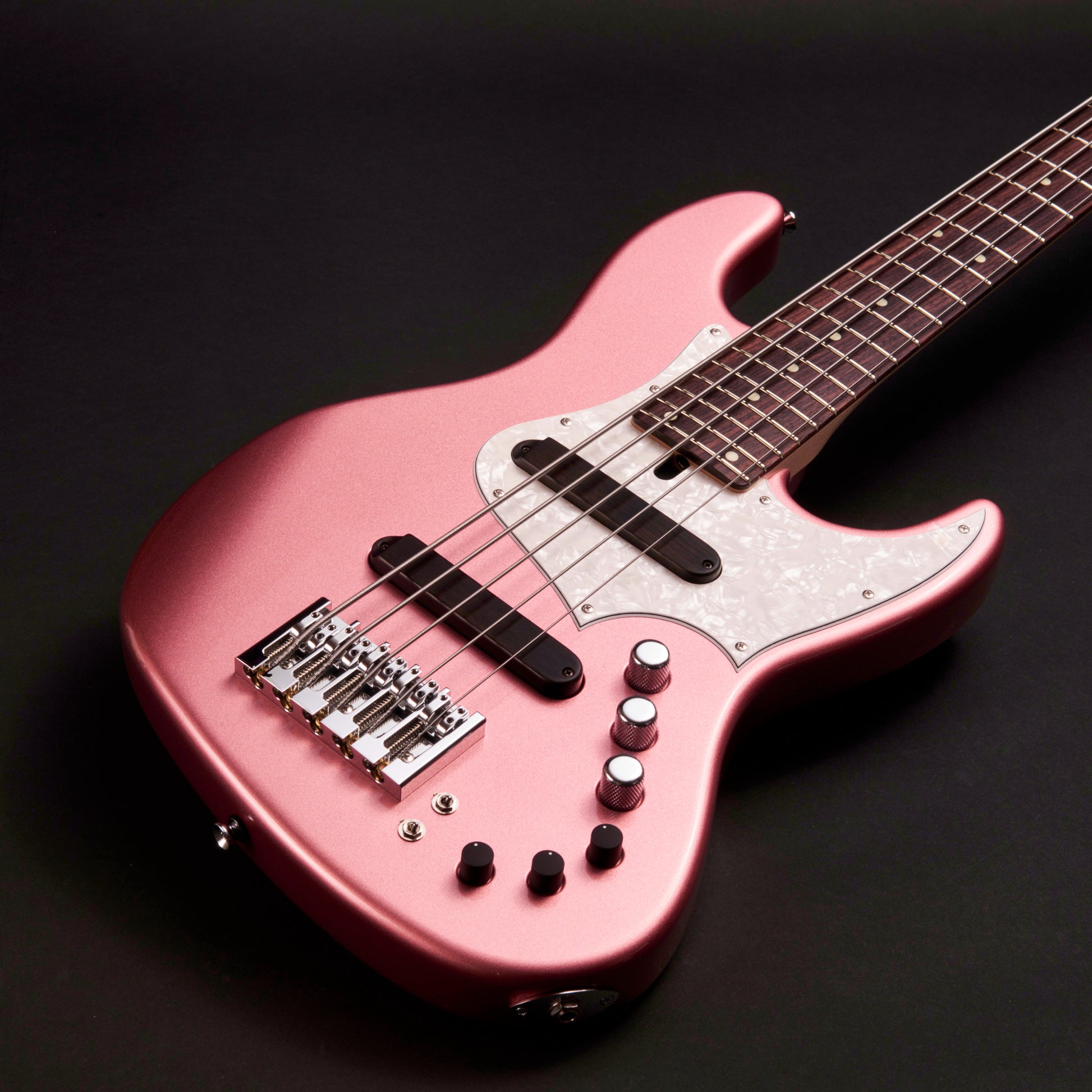 Xotic XJ-1T 5 Burgundy Mist bass at Bass Freaks