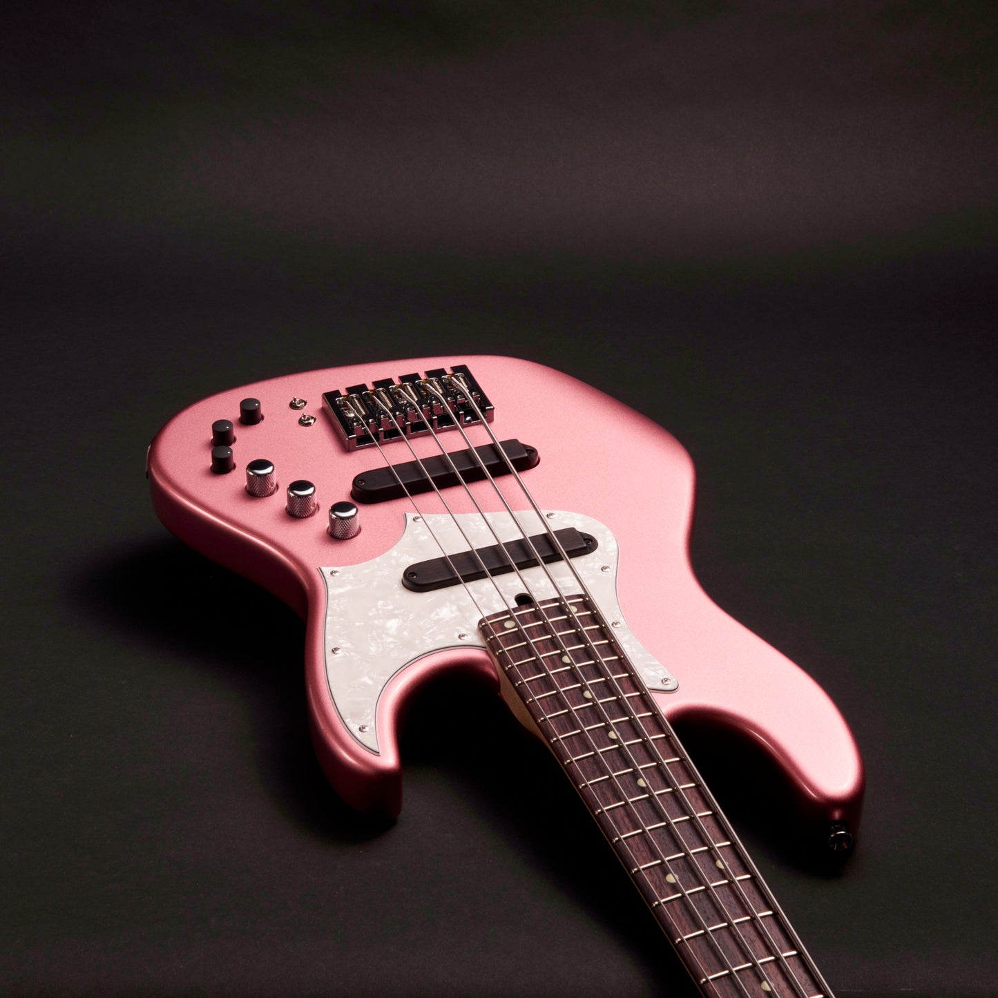 Xotic XJ-1T 5 Burgundy Mist bass at Bass Freaks
