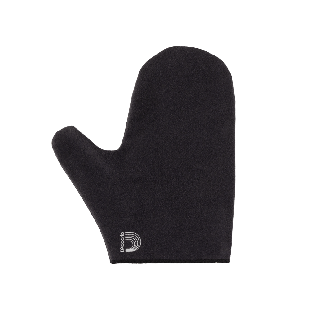 D'Addario PW-MPM Micro-Fiber Polish Mitt for bass and guitar