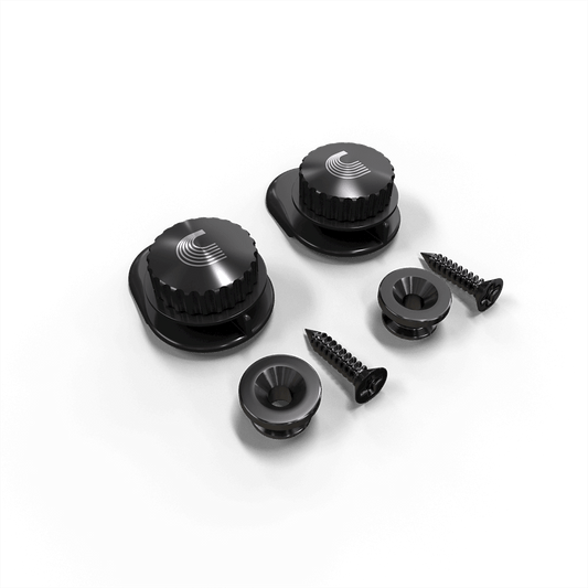 D'Addario PW-SLS-01 Universal Strap Lock System in black
