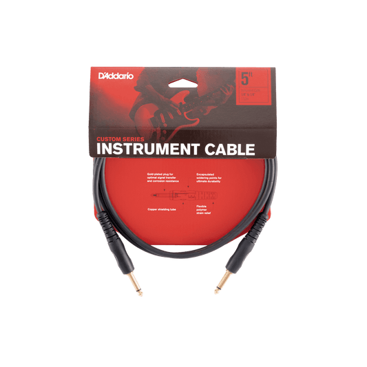 D’Addario Custom Series Instrument Cable - 6m / 20 ft