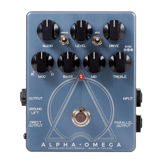 Darkglass Alpha Omega - Bass Preamp / DI / Distortion Pedal