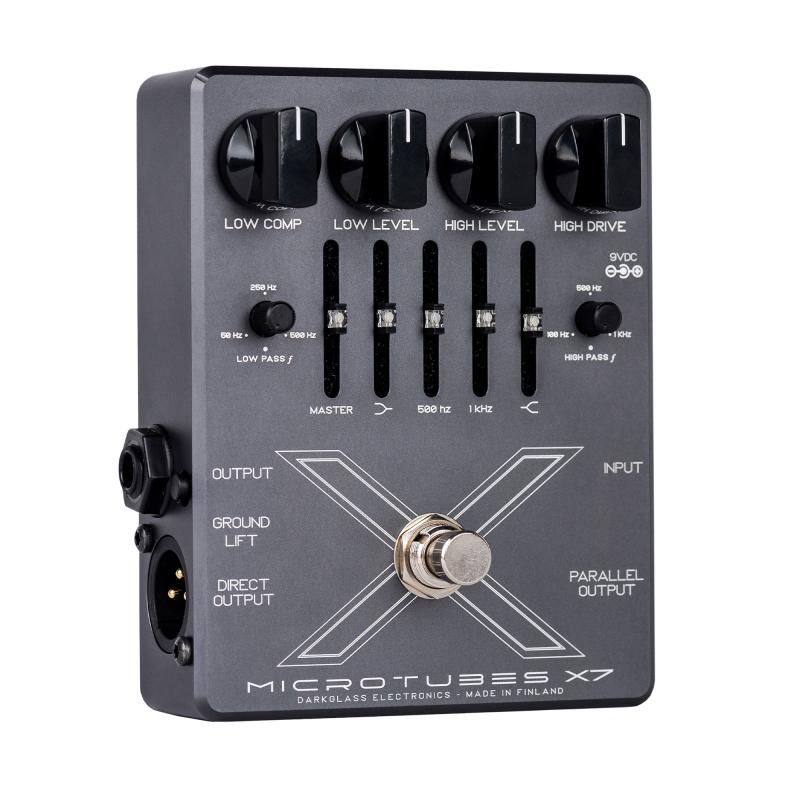 Darkglass Microtubes X7 - controls