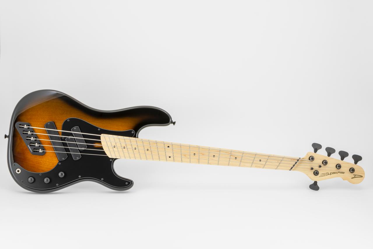 Dingwall SP1 5 Vintage Burst detail - Bass Freaks