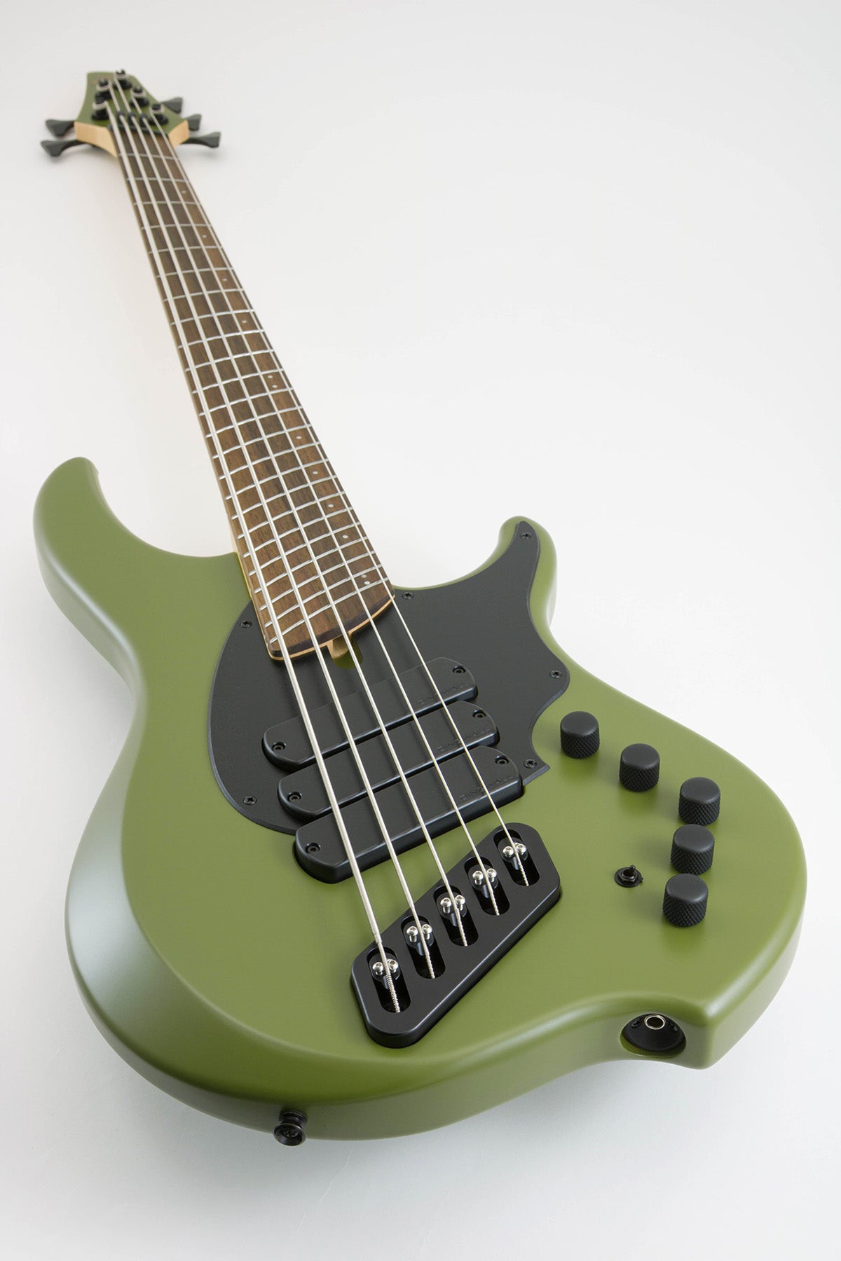 Dingwall KK3 Kyle Konkiel Signature Combustion 5 Matte Army Green bass at Bass Freaks