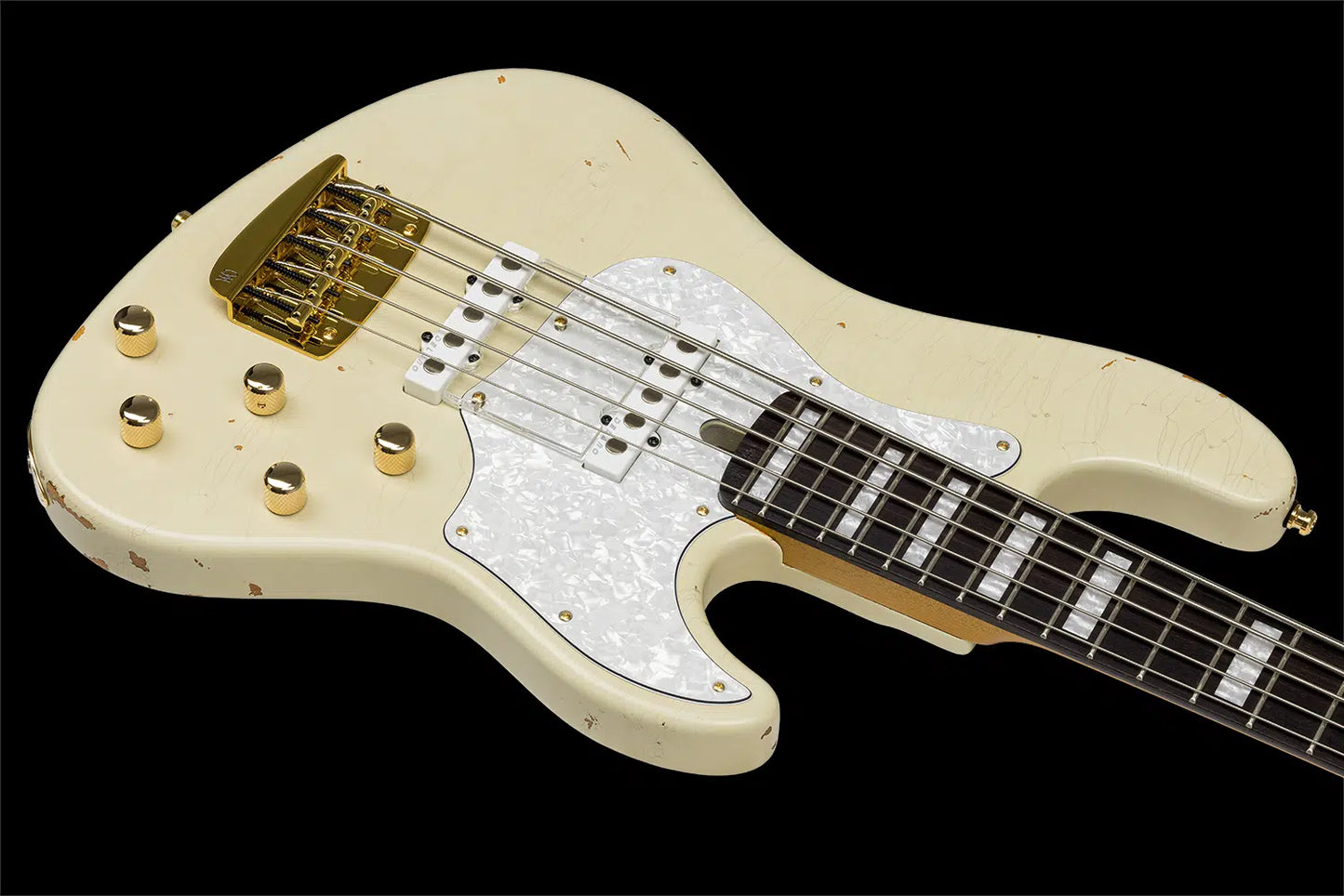 Mayones Guitars Jabba Hadrien Feraud 'Aged white'