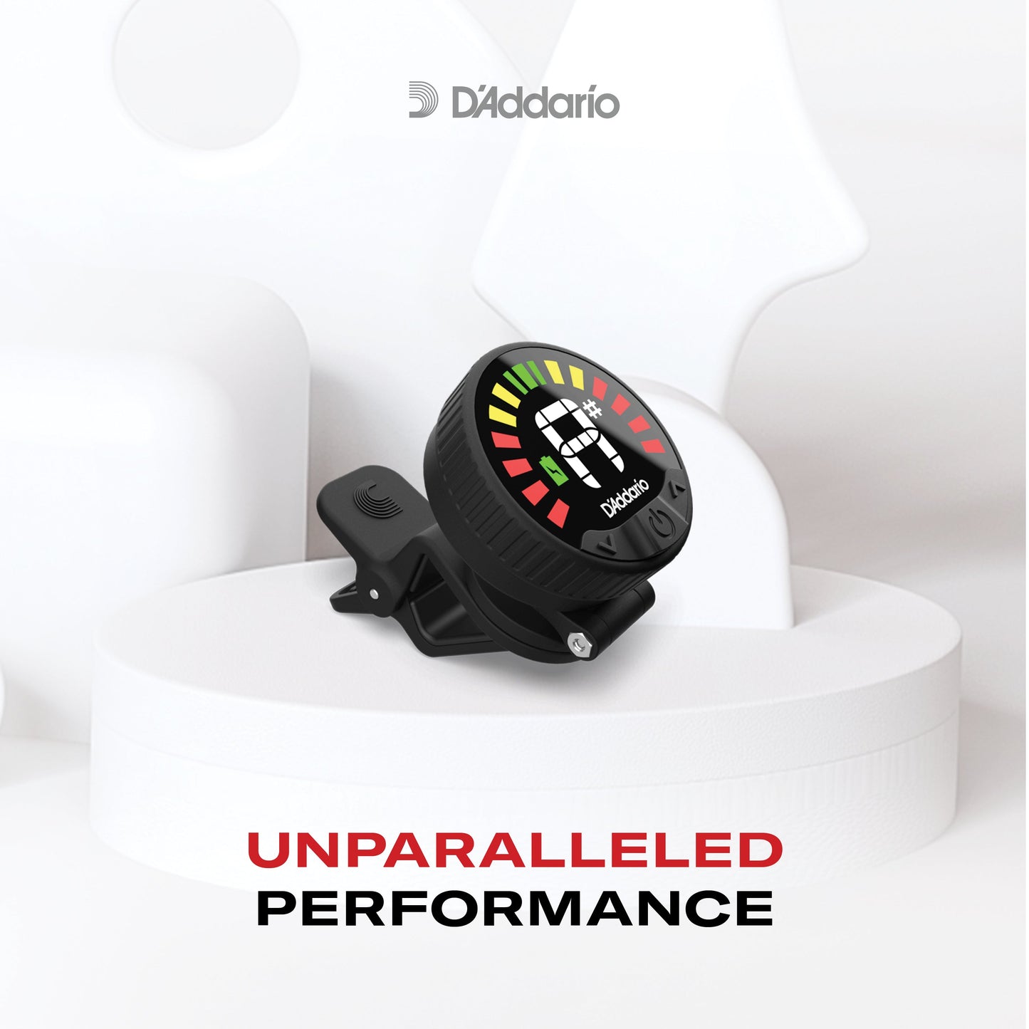 D’Addario Nexxus 360 Rechargeable Clip-On Tuner