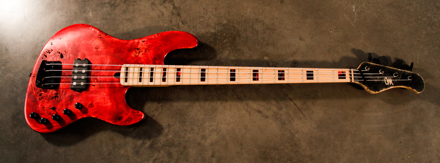 Mayones Guitars Jabba Mm 'Velvet Red'