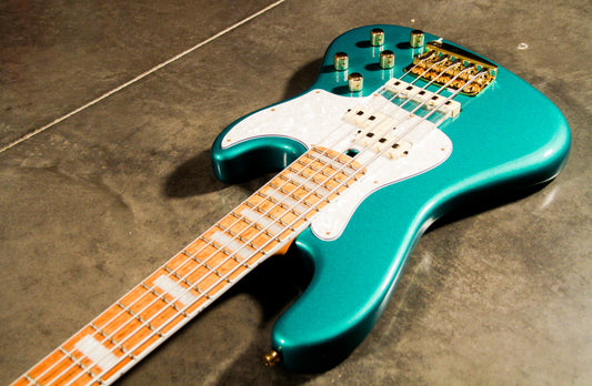 Mayones guitars Jabba Custom Hadrien Feraud 'Sherwood Green'