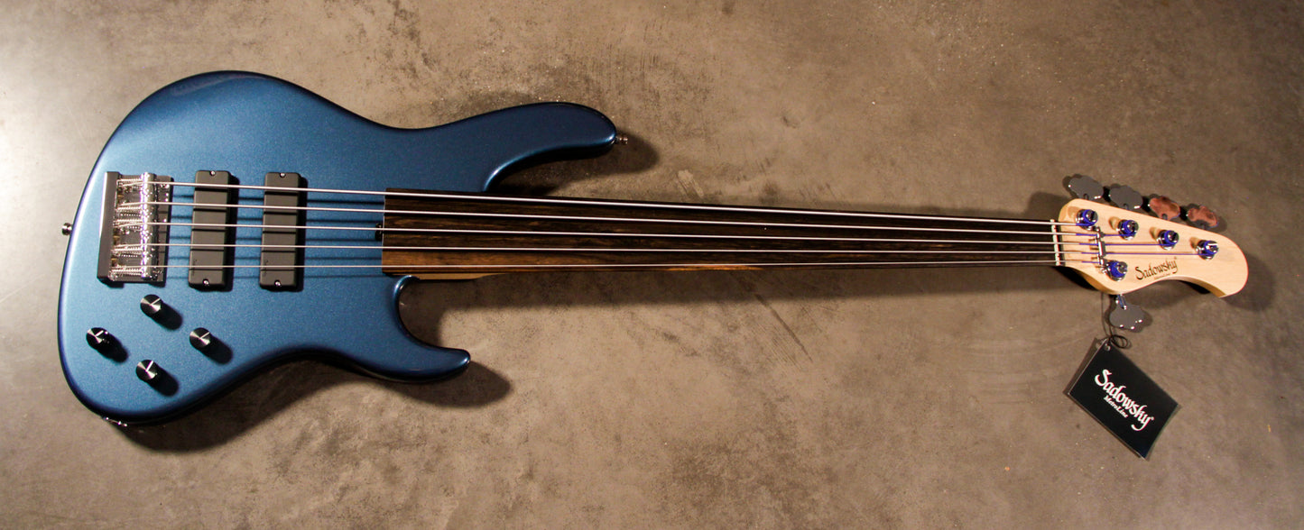 Sadowsky Modern 5-24 'Dark Lake Placid Blue'