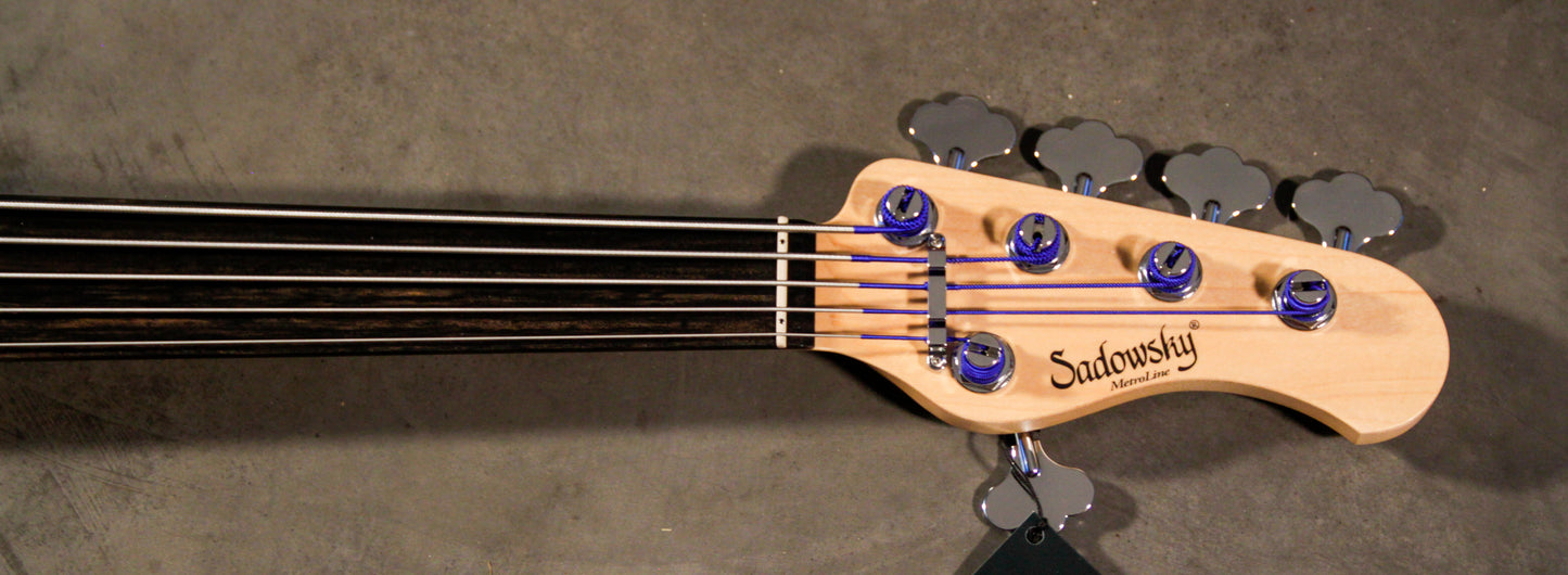 Sadowsky Modern 5-24 'Dark Lake Placid Blue'