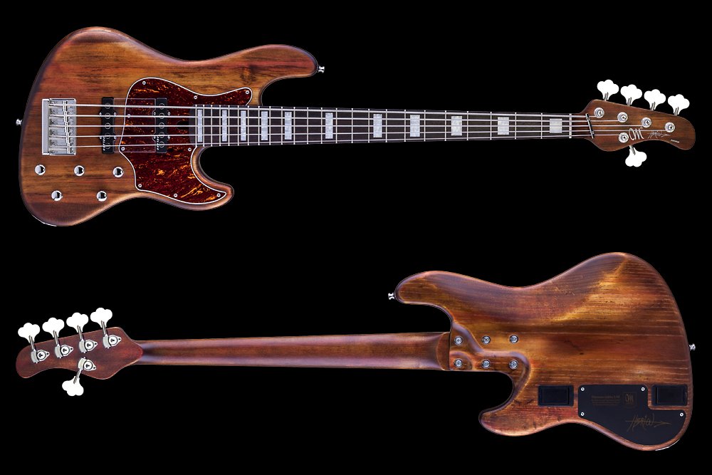 Mayones Guitars Jabba Hadrien Feraud 'Antique Brown'